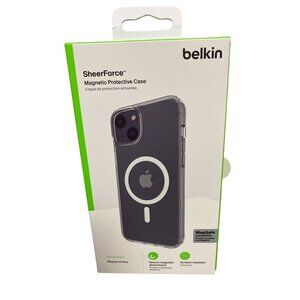 NEW Belkin Sheer Force Cellphone Case Accessories iPhone 14 Plus Transparent